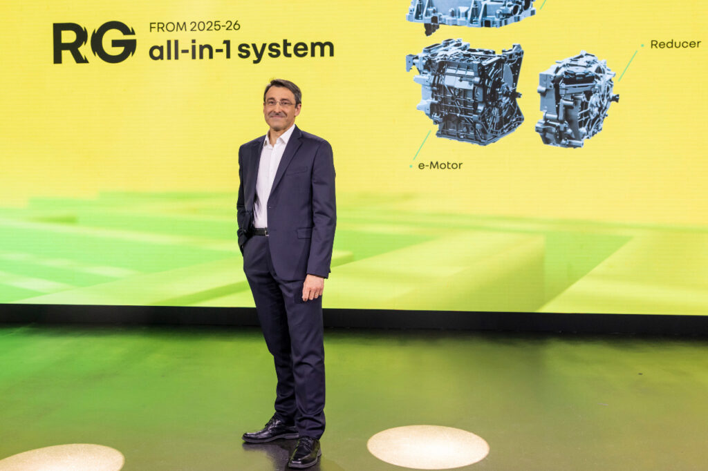 Philippe Brunet, directeur de l'ingénierie mécanique du groupe Renault, à l'occasion de l'évènement Renault e-ways, le 30 juin 2021.