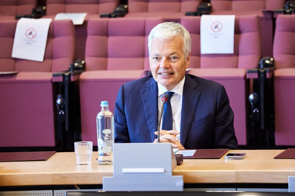 Didier Reynders, commissaire européen en charge de la protection des consommateurs.