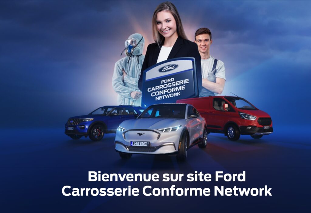 Les carrosseries agrées par Ford bénéficieront d’un éventail d'outils et de solutions variés pour fidéliser leurs clients.