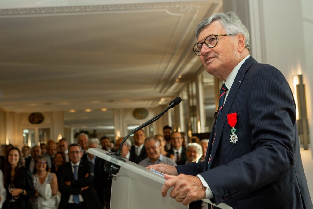 Francis Bartholomé a été fait chevalier de la légion d'honneur. (crédit photo Julien Faure)