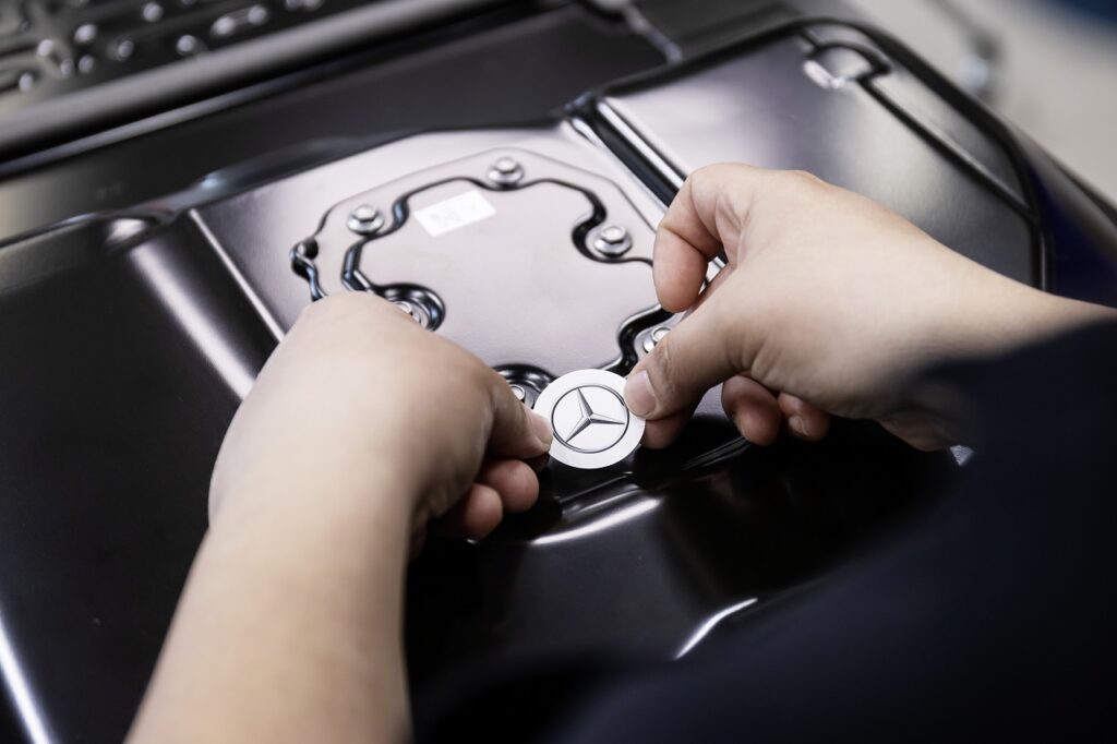 Mercedes est le premier constructeur a rejoindre ACC depuis sa création par Stellantis et TotalEnergies-Saft.