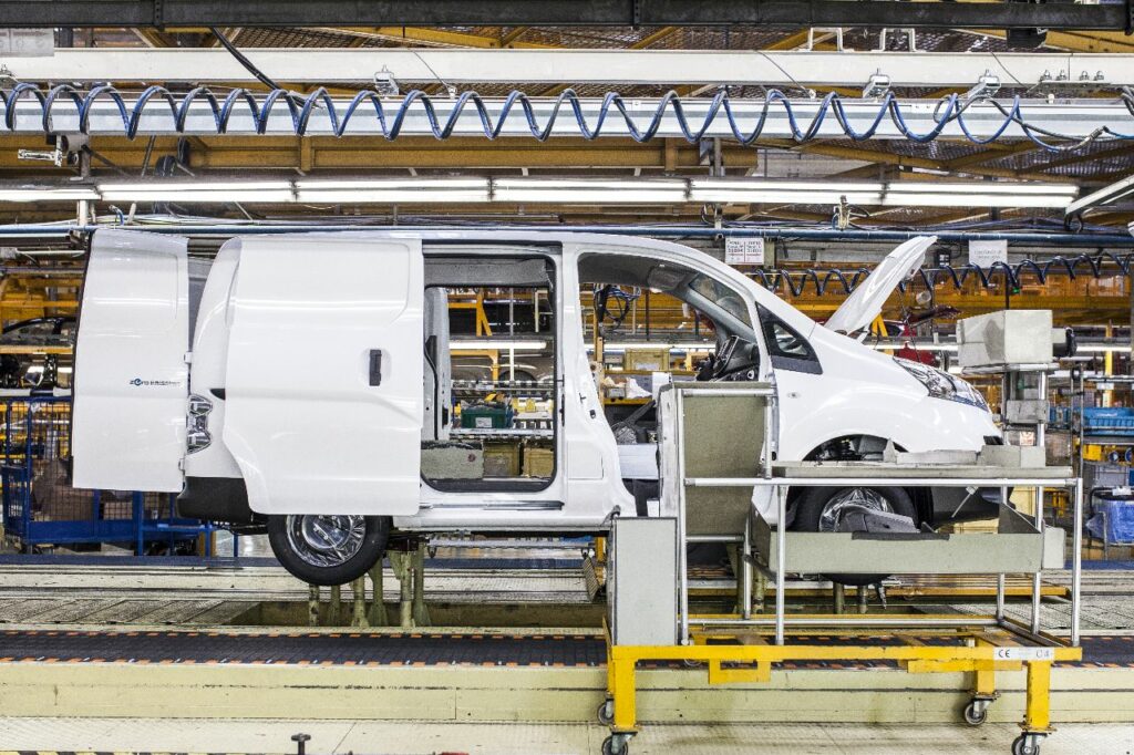 En 2018, le e-NV200 était produit dans l'usine Nissan de Barcelone.