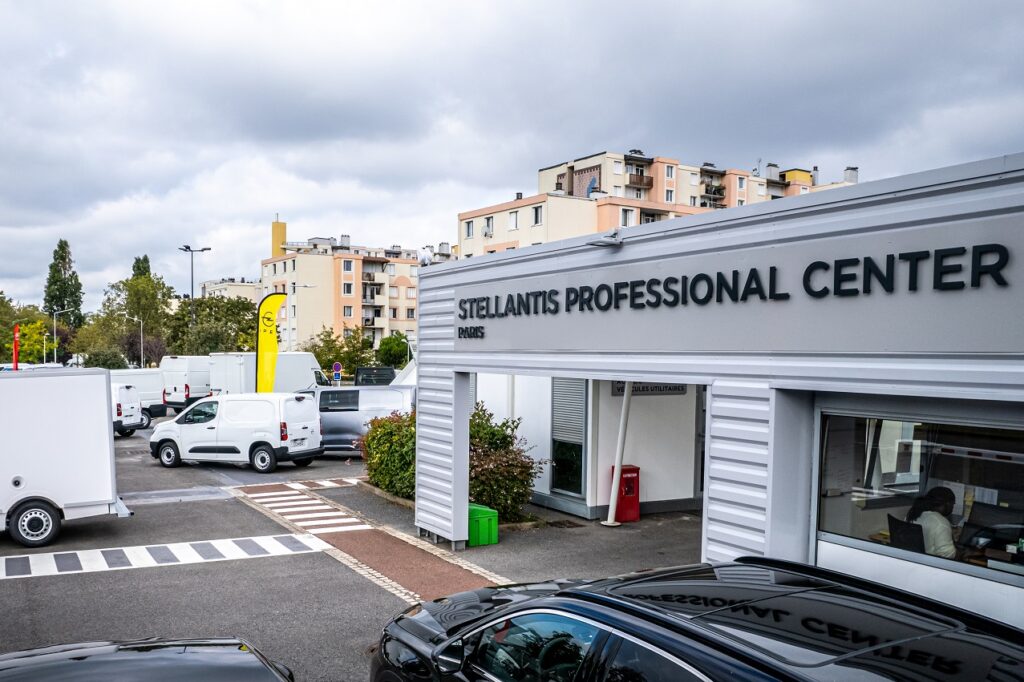 Stellantis a inauguré son Professional Center, à Nanterre (92).