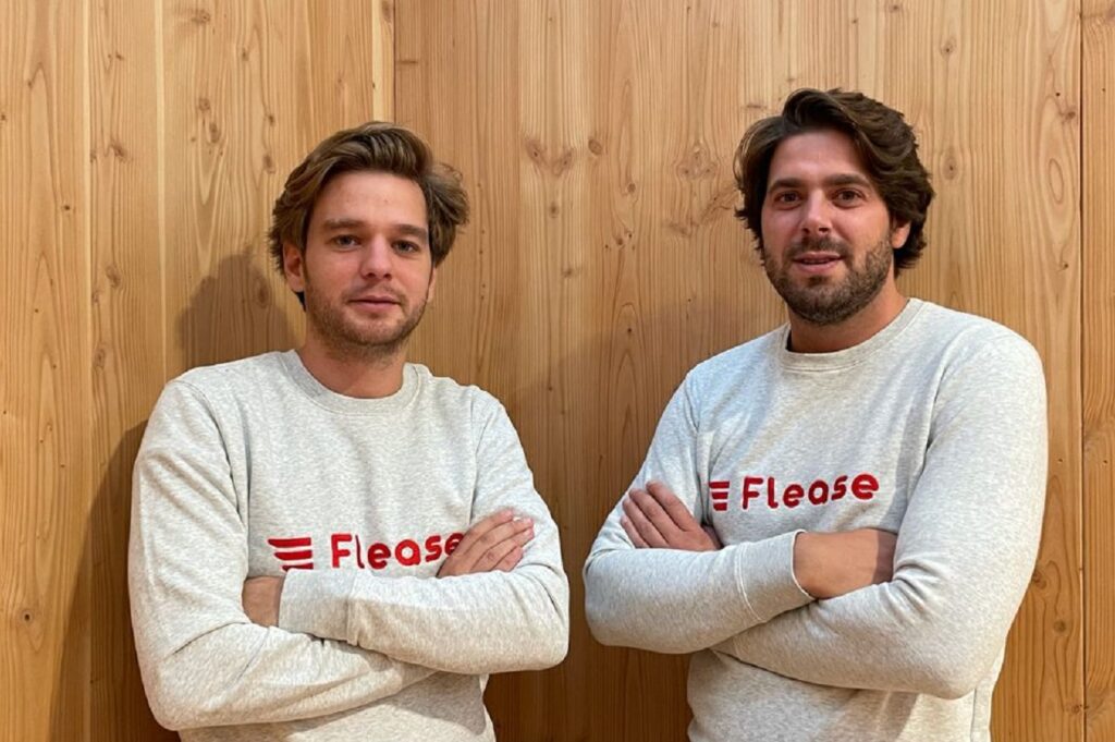Constantin Eliard et Vincent Dreyfus, cofondateurs de Flease.