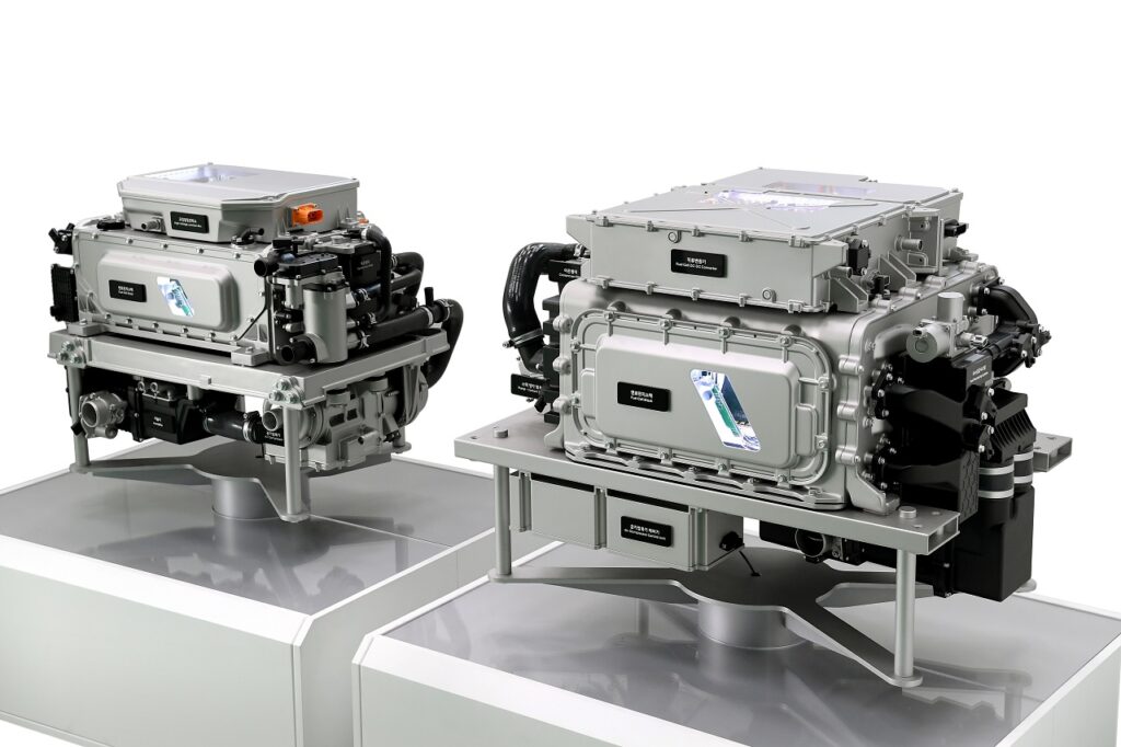 Hyundai annonce que le coût de ses piles à combustible a été réduit de 50 % pour cette troisième génération.