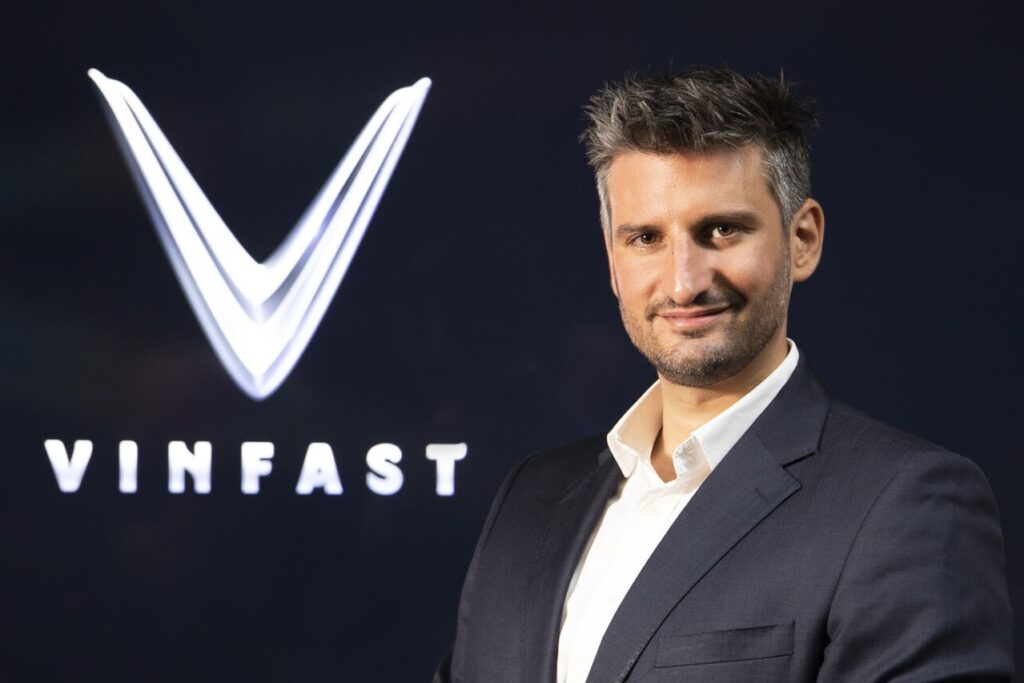 Thomas Chrétien, directeur marketing et communication de VinFast Europe.
