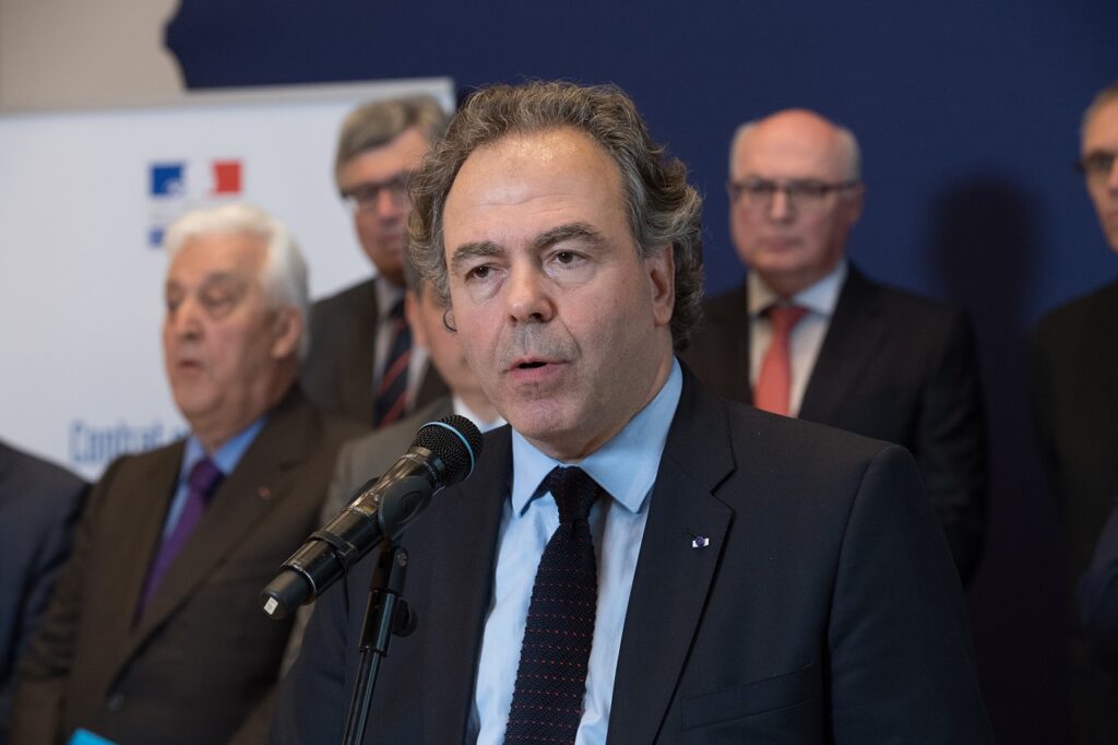 Luc Chatel, président de la PFA. Crédits : G Gree - SG Bercy