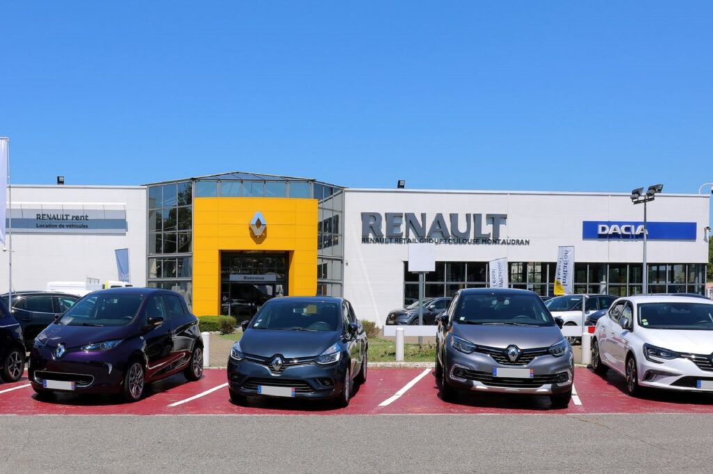 A Toulouse, Renault Retail Group écoulait 10 000 VN et 5 000 VO par an environ. (Crédit : RRG)