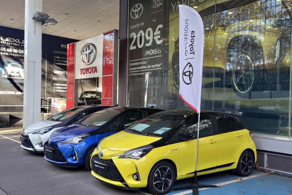 La gamme Toyota domine les ventes sur le segment des hybrides.
