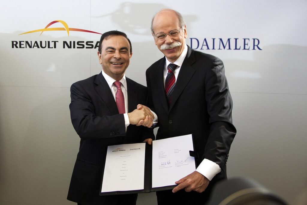 Daimler a vendu la participation de 3,1 % qu'il détenait dans Renault depuis 2010. 