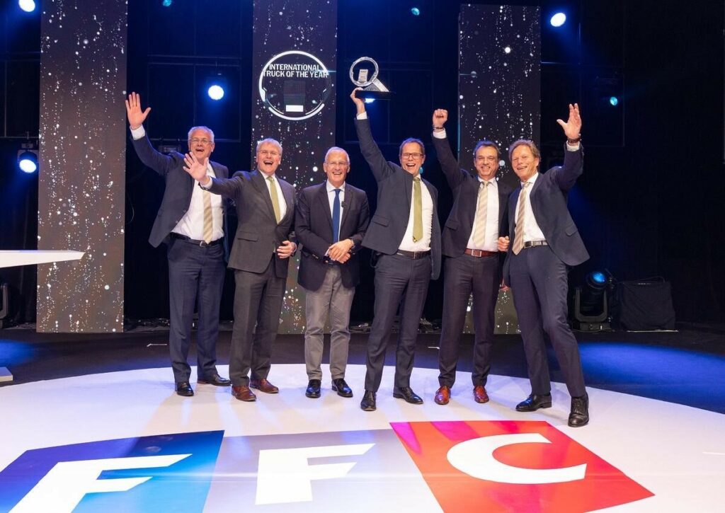 La nouvelle génération de camions DAF pour le transport longue distance a été couronnée