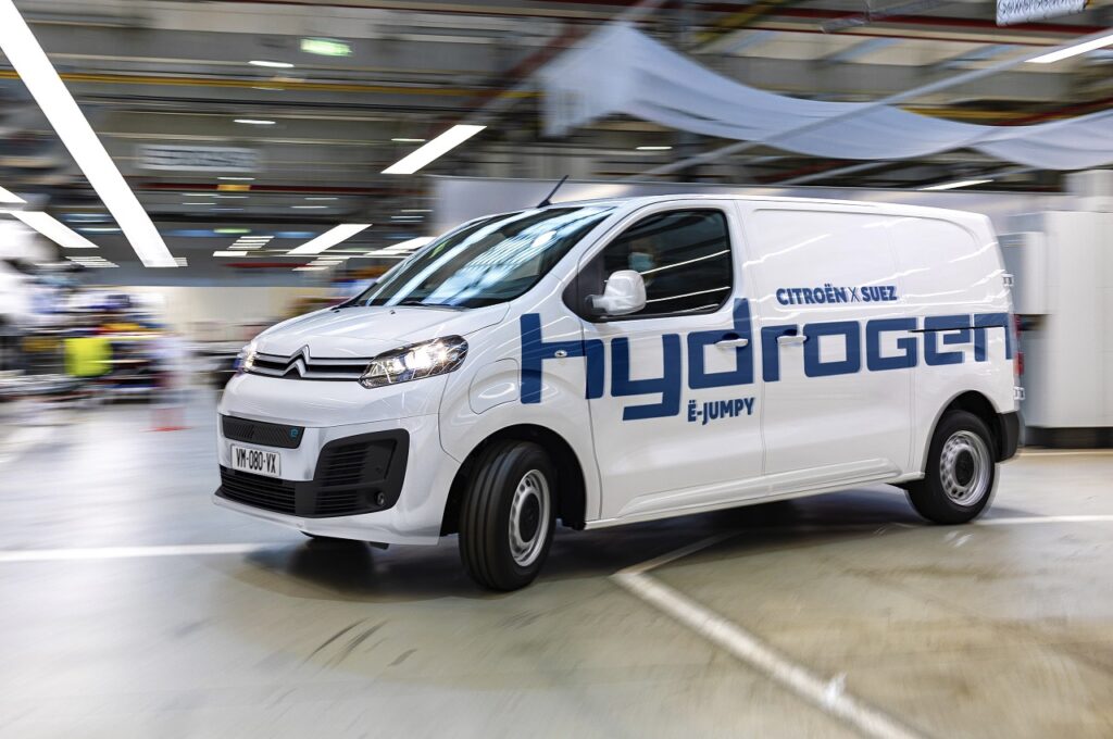 Le premier exemplaire du Citroën ë-Jumpy Hydrogen sera testé par le groupe Suez.
