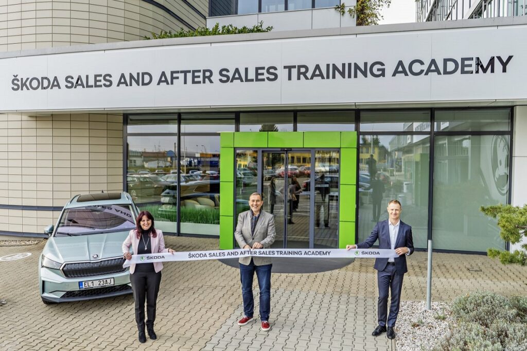 La nouvelle Skoda Sales & After Sales Training Academy a été inaugurée à Mlada Boleslav (République tchèque), le 11 novembre 2021. ©Skoda