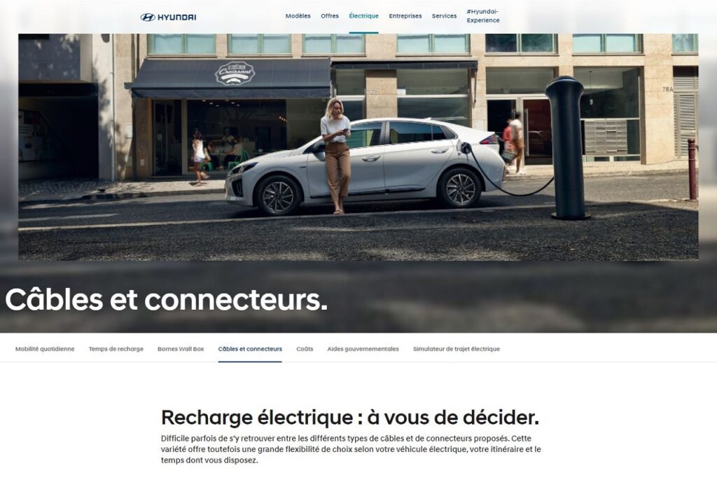Le site de Hyundai répond le mieux en France aux questions des automobilistes sur le sujet du véhicule électrique selon la dernière étude Qualiscore.