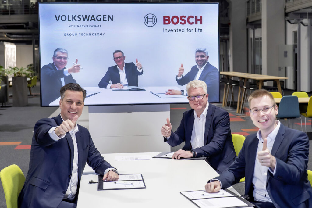 Le groupe Volkswagen et Bosch s'allient pour proposer des équipements destinés aux usines de batteries.