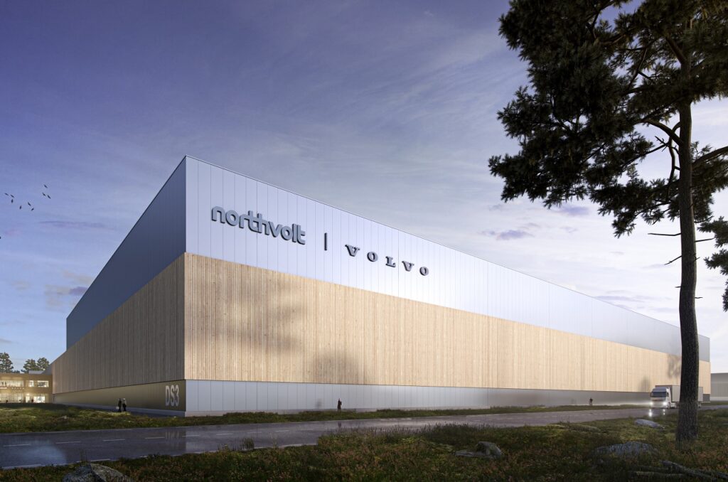 Volvo et Northvolt vont construire une usine de batteries à Göteborg.