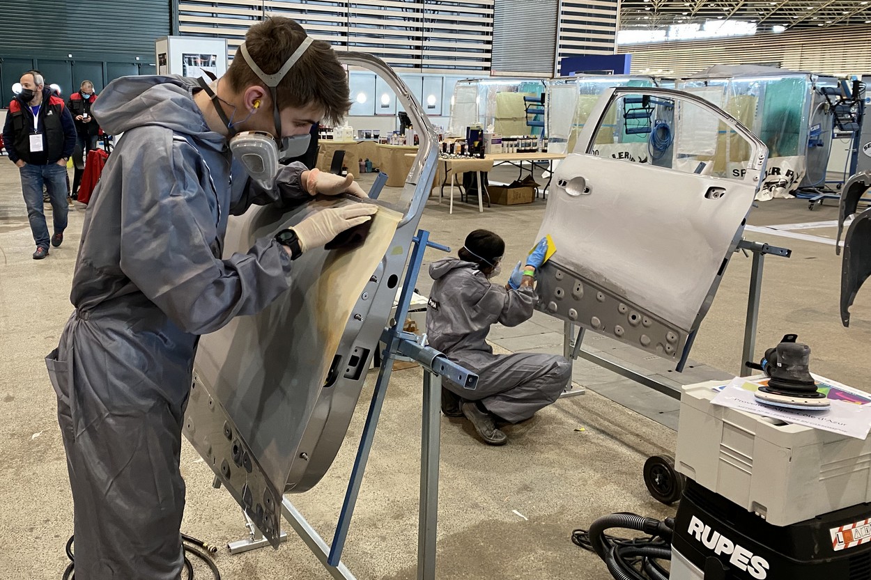 Un an plus tard, les WorldSkills ont fini par se tenir à Lyon. © Glasurit