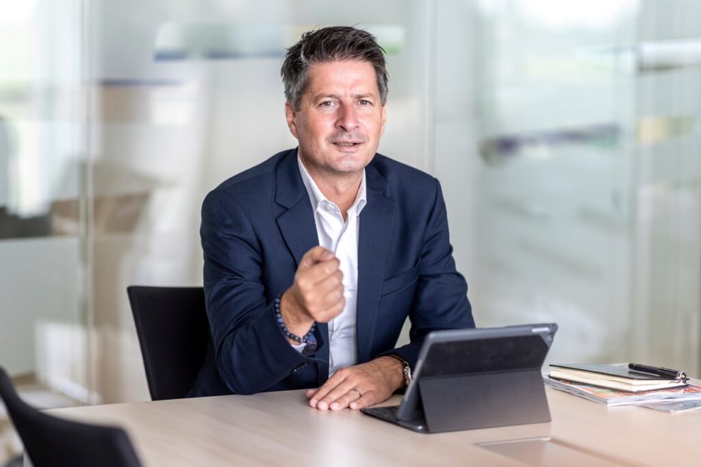 Xavier Chardon, président de Volkswagen Group France.