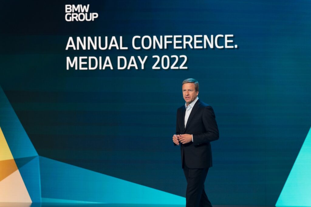 Oliver Zipse, patron du groupe BMW, le 16 mars 2022. 