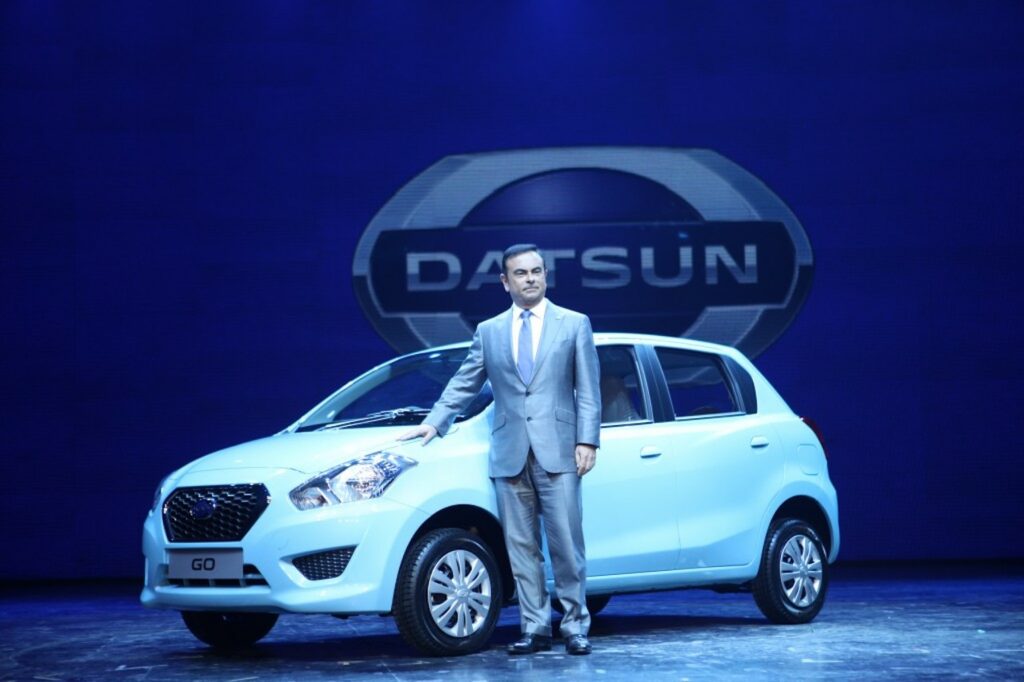 Carlos Ghosn avait dévoilé, en 2013, la nouvelle feuille de route de la marque Datsun. 