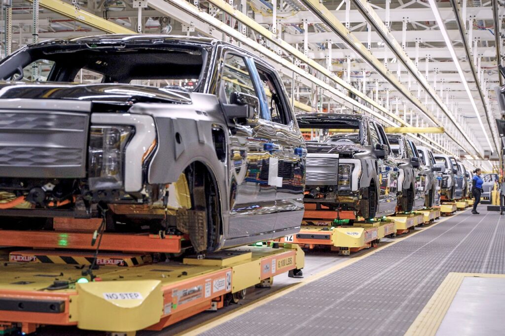 Le chiffre d'affaires de Ford a baissé de 5 %, à 34,5 milliards de dollars, au premier trimestre 2022. 