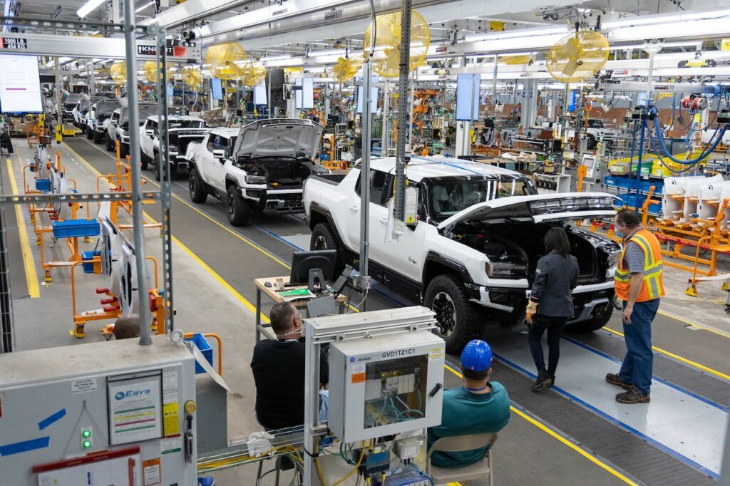 Le chiffre d’affaires de GM a progressé de 11 % au premier trimestre 2022, à 36 milliards de dollars. 