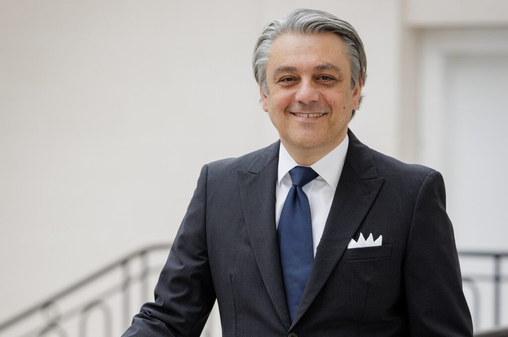 Luca de Meo, directeur général du groupe Renault et Homme de l'Année du Journal de l'Automobile. (Photo Olivier Martin-Gambier)
