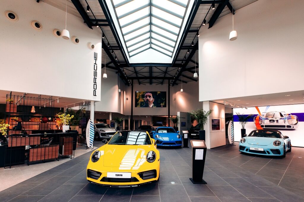 Le groupe RCM inaugure une nouvelle concession Porsche à Bayonne (64) selon le nouveau concept 