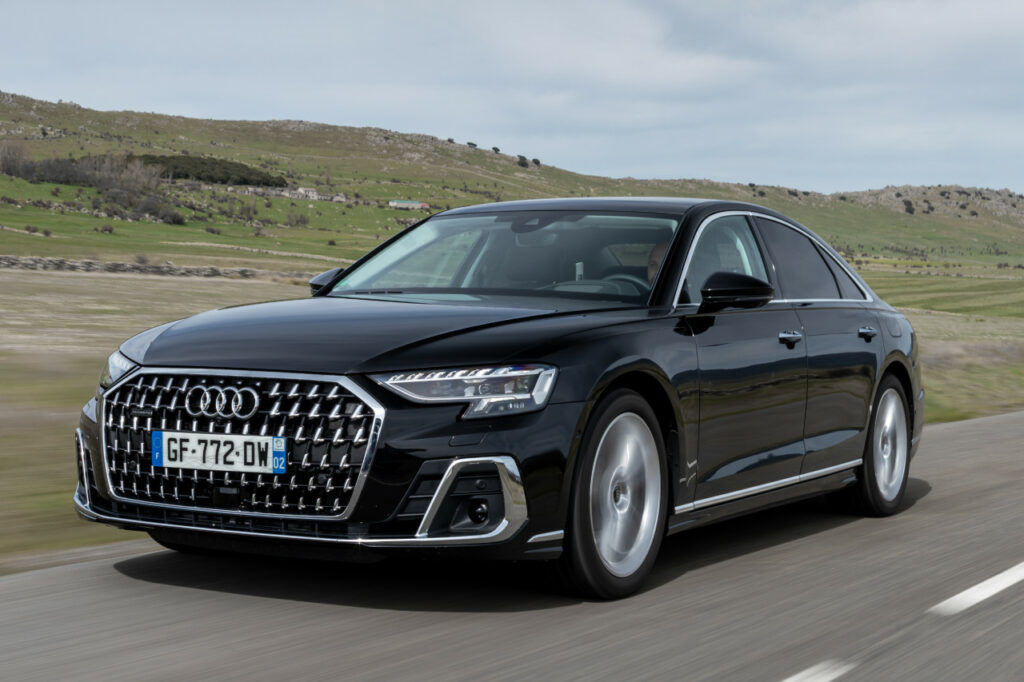 En 2022, Audi France devrait immatriculer une centaine d’A8, dont 90 % d’hybrides rechargeables. 