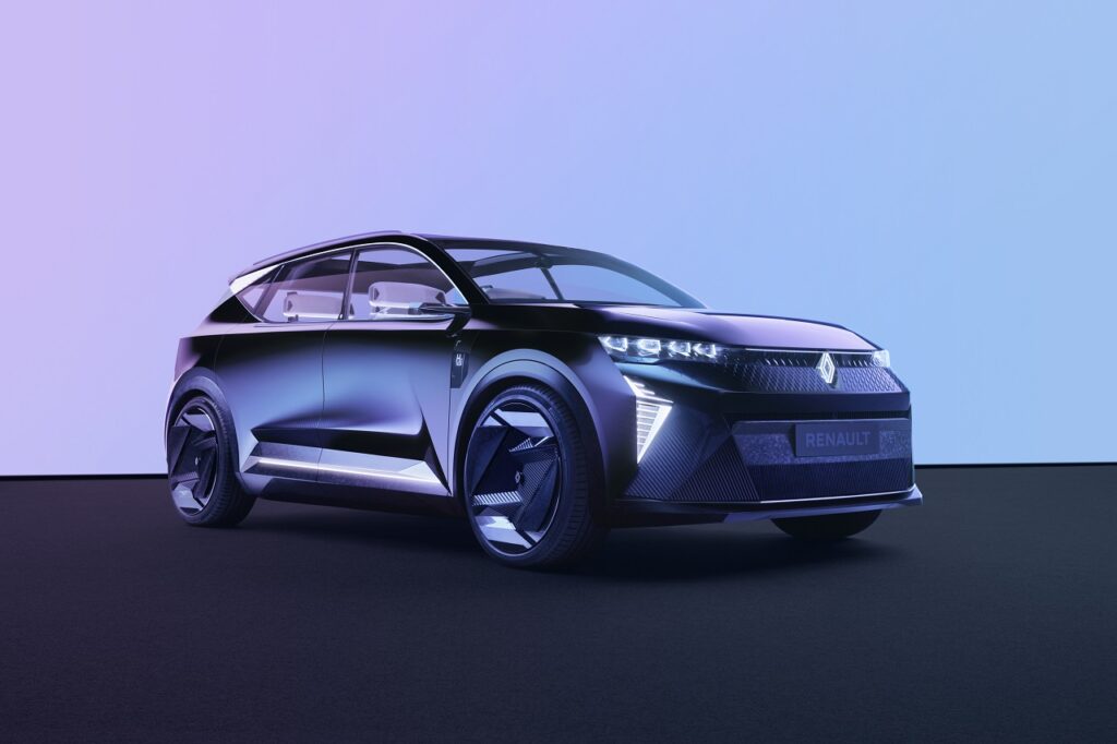 En 2024, un modèle largement inspiré du style de ce concept Renault Scénic Vision sera commercialisé. 