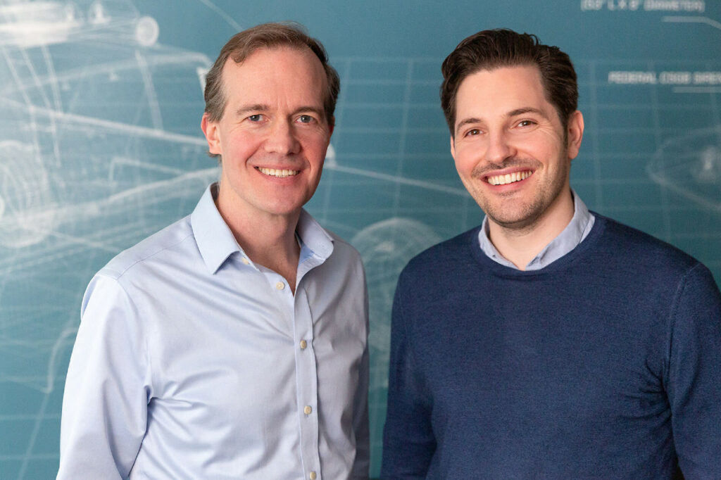 Markus Boser et Christian Bertermann, respectivement directeur financier et directeur général d'Auto1 Group. 