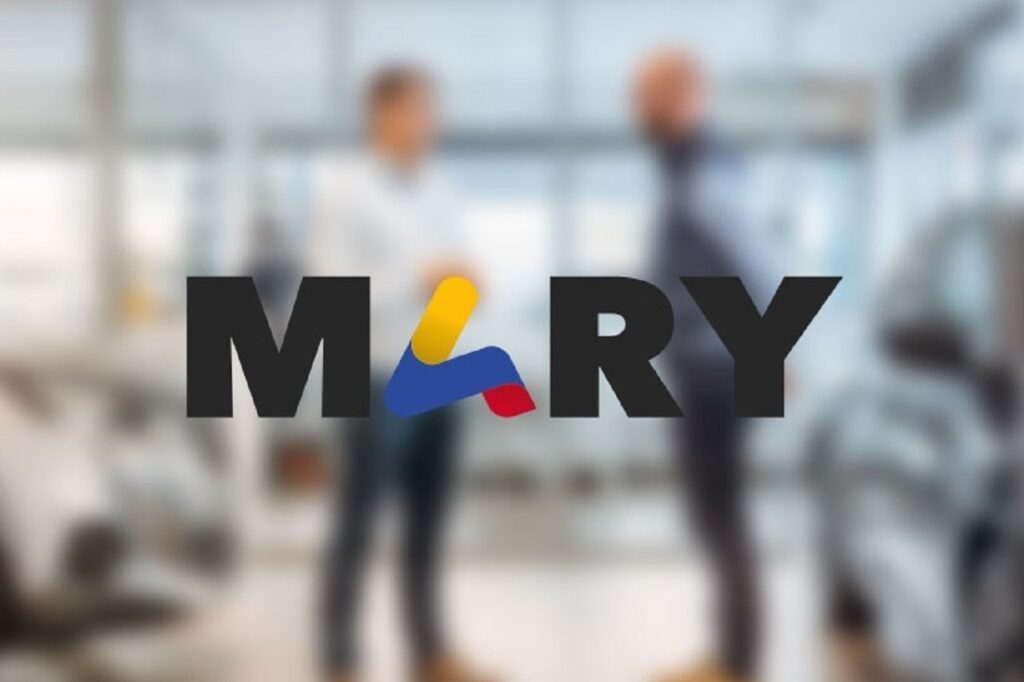La nouvelle identité visuelle du groupe Mary.
