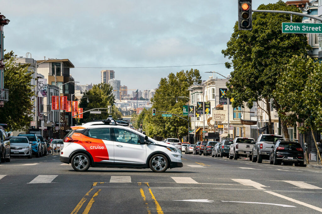 30 Chevrolet Bolt électriques et 100 % autonomes assureront le service de Cruise à San Francisco.