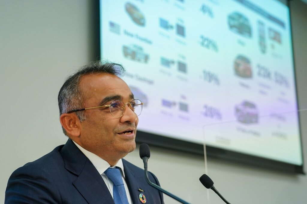Ashwani Gupta, le directeur des opérations de Nissan.