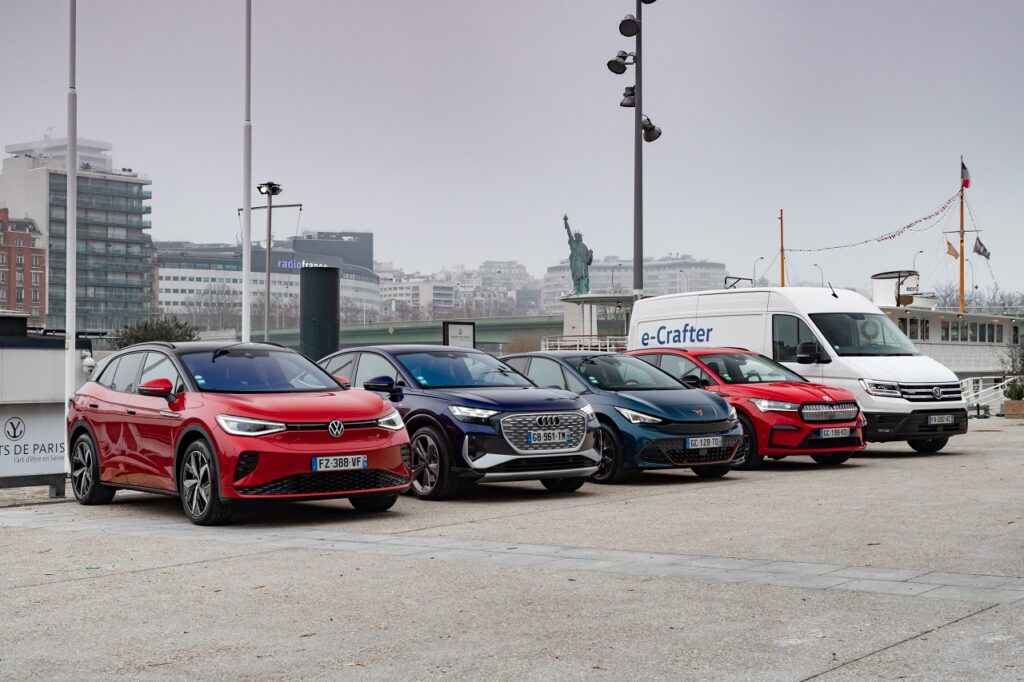 Le groupe Volkswagen a livré 217 100 véhicules électriques au premier semestre 2022 (+27 %). 