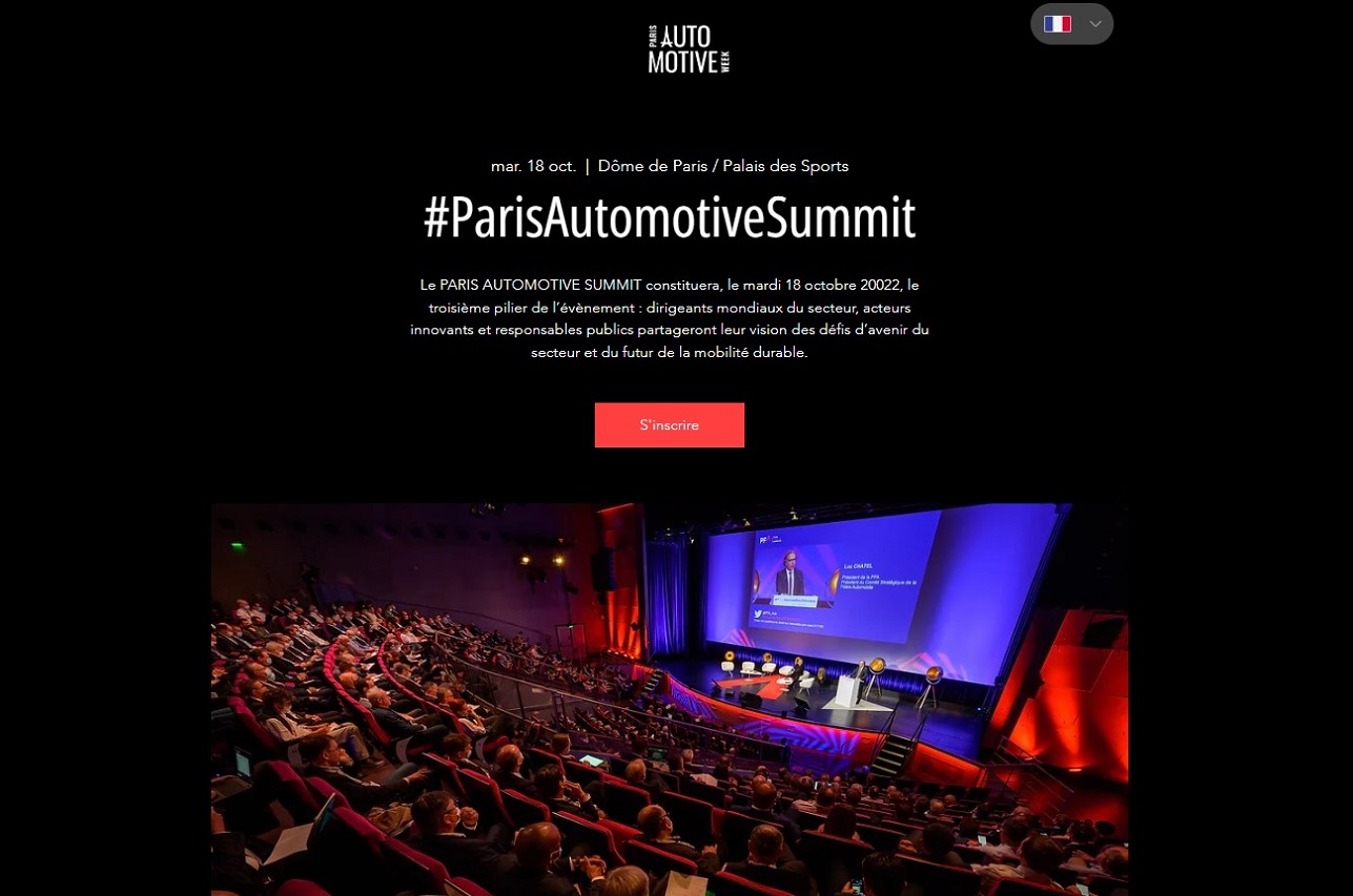 Paris Automotive Summit : rendez-vous le 18 octobre !