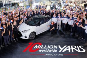 La dix millionième Toyota Yaris est française