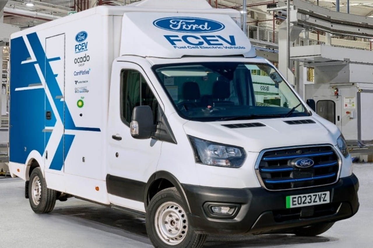 Ford teste des E-Transit à hydrogène