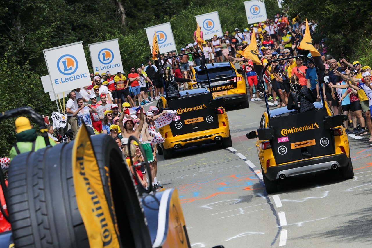 Le Tour de France et Continental : un partenariat longue distance