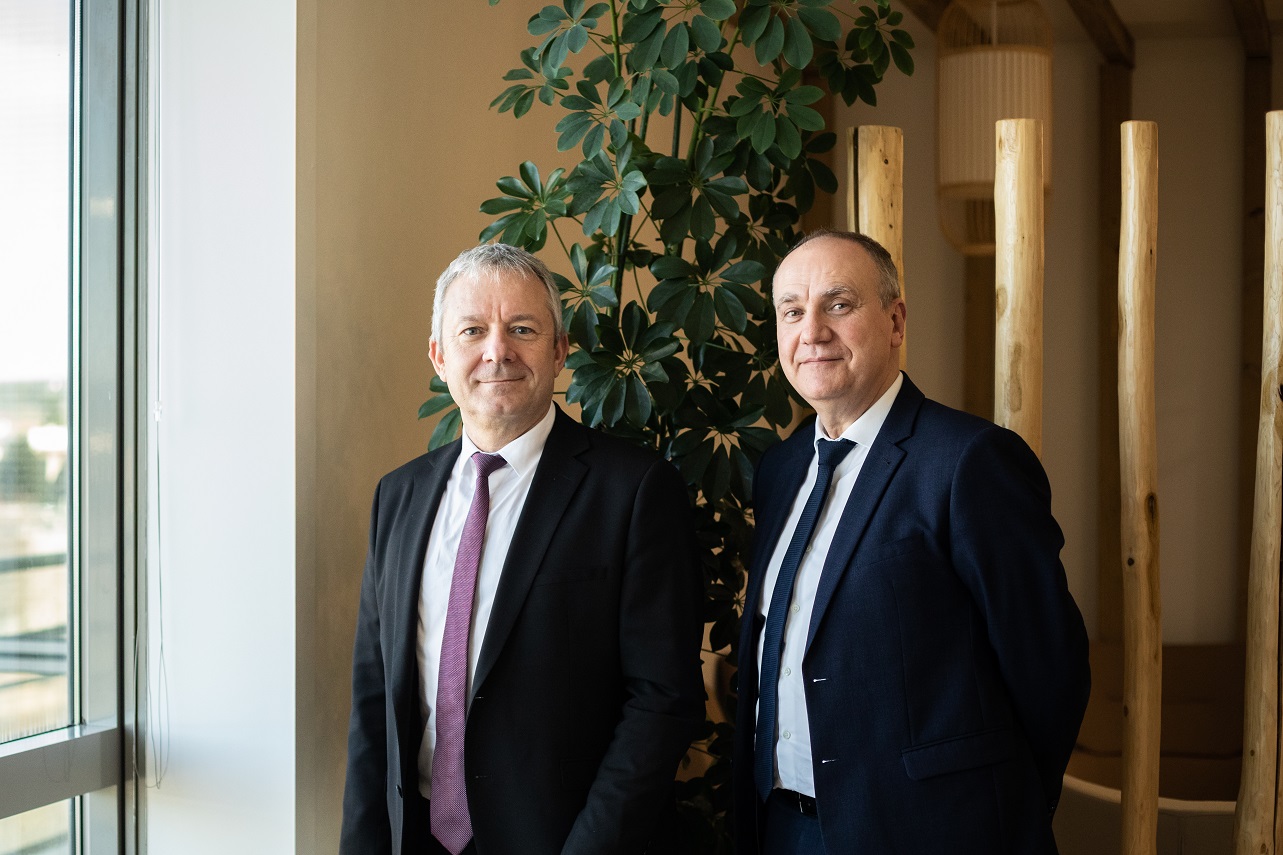 Laurent Aubineau et Jean-Paul Duparc dirigeants de Banque Stellantis France