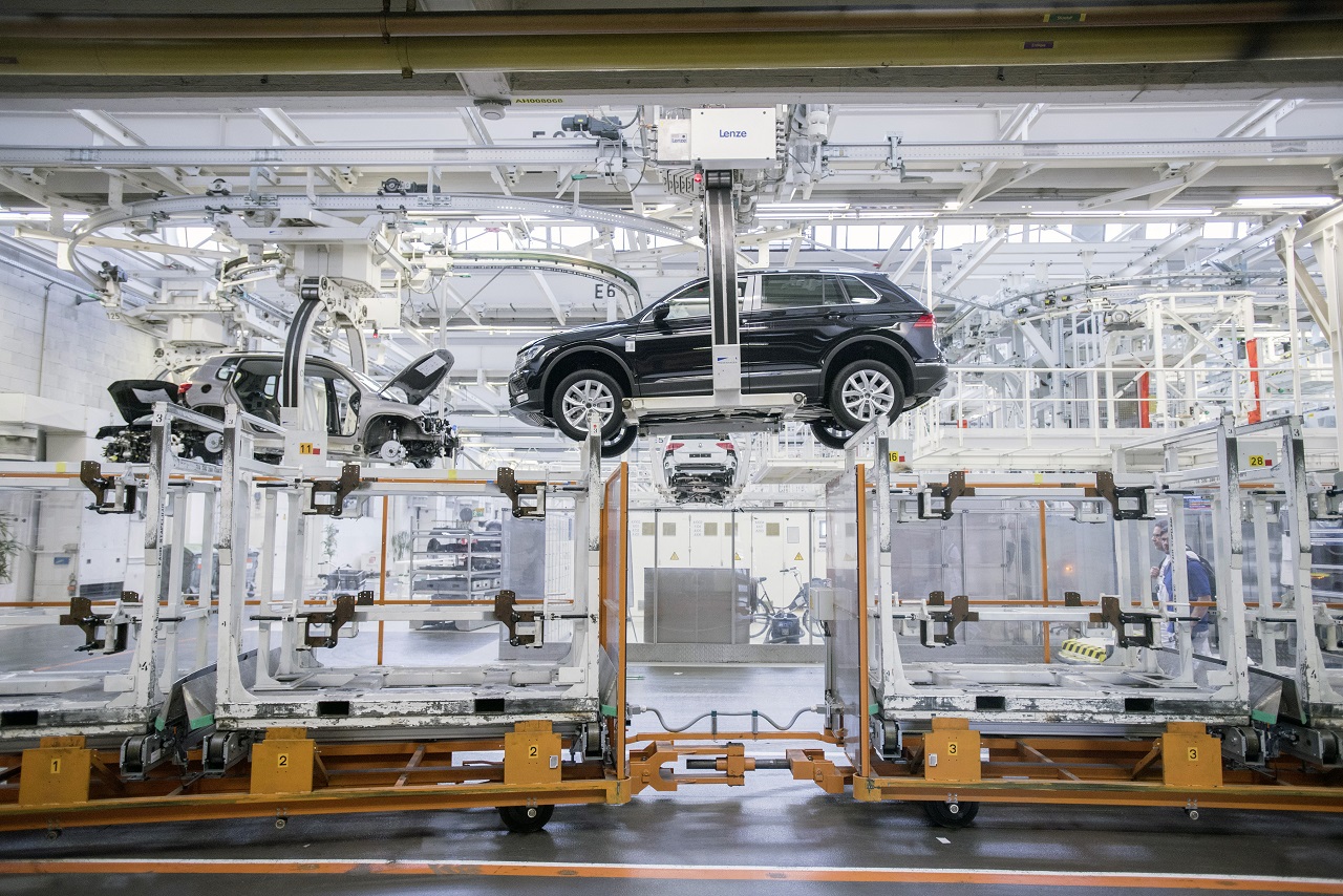 La production de Volkswagen perturbée par une panne réseau