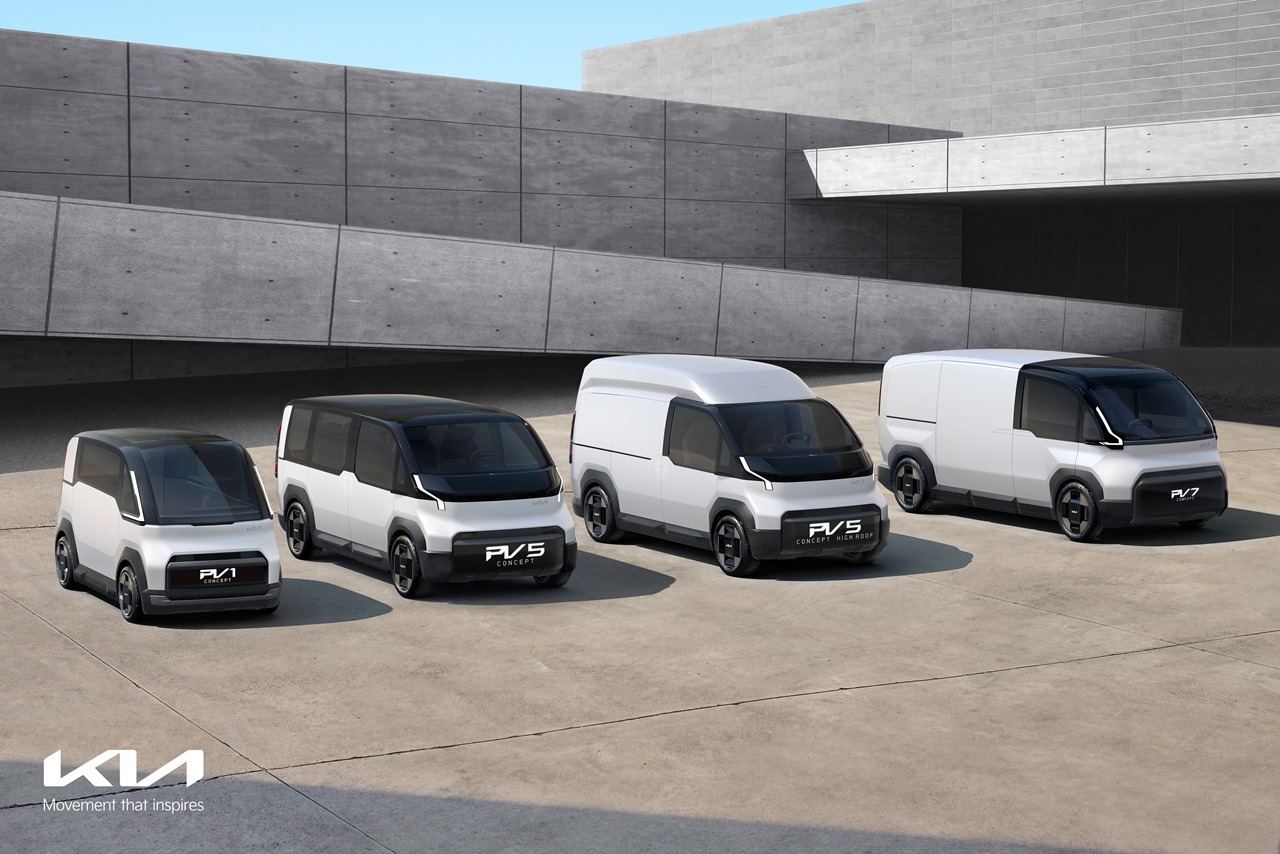 Kia dévoile sa gamme de véhicules électriques modulaires