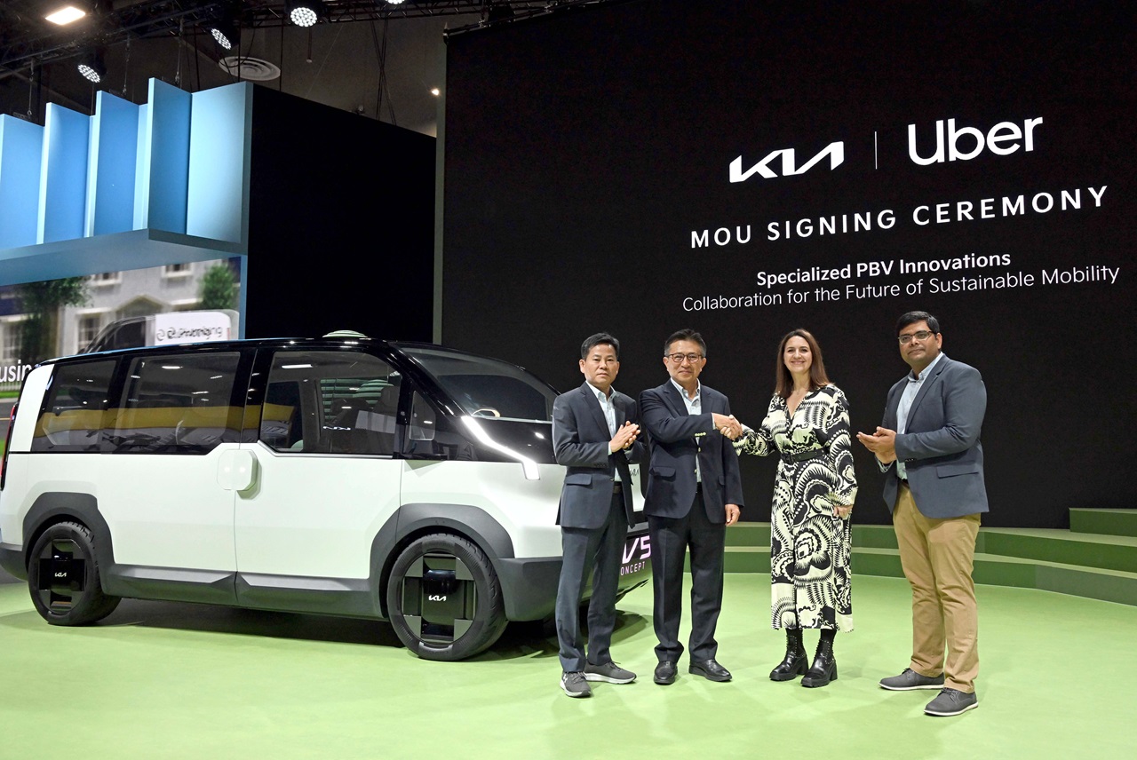 Uber et Kia signent un partenariat dans le véhicule électrique