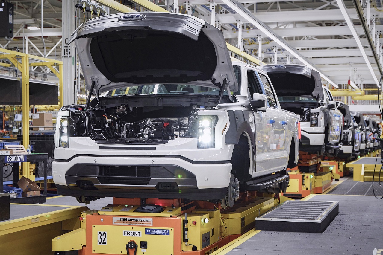 Ford réduit la production de son pick-up électrique
