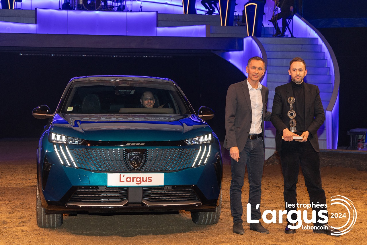 La Peugeot 3008 sacrée voiture de l’année aux Trophées de L’Argus 2024