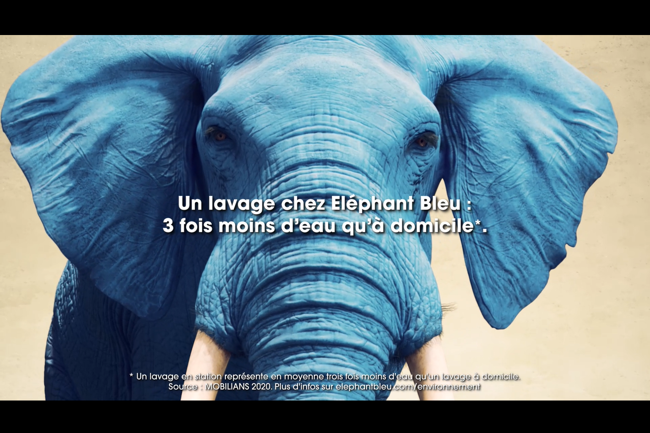 Éléphant bleu