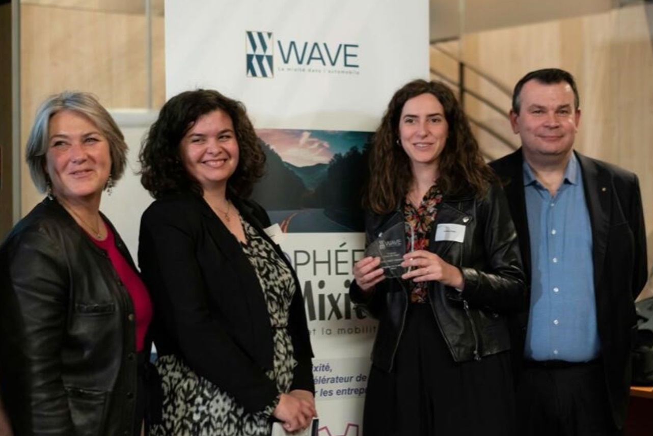 Wave récompense Plastic Omnium, Forvia, Renault Group et Emil Frey lors des Trophées de la Mixité