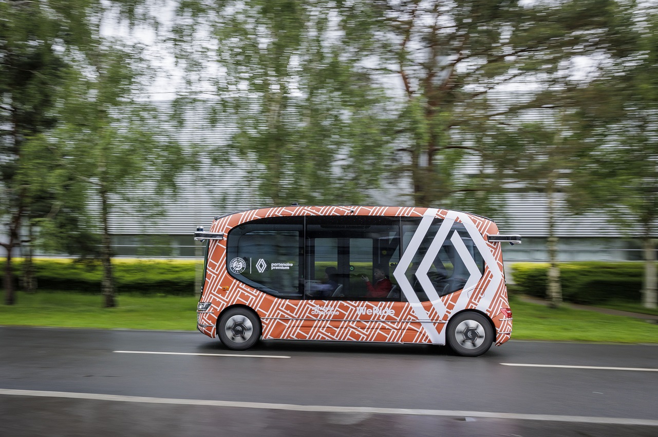 Renault WeRide navette autonome véhicule autonome