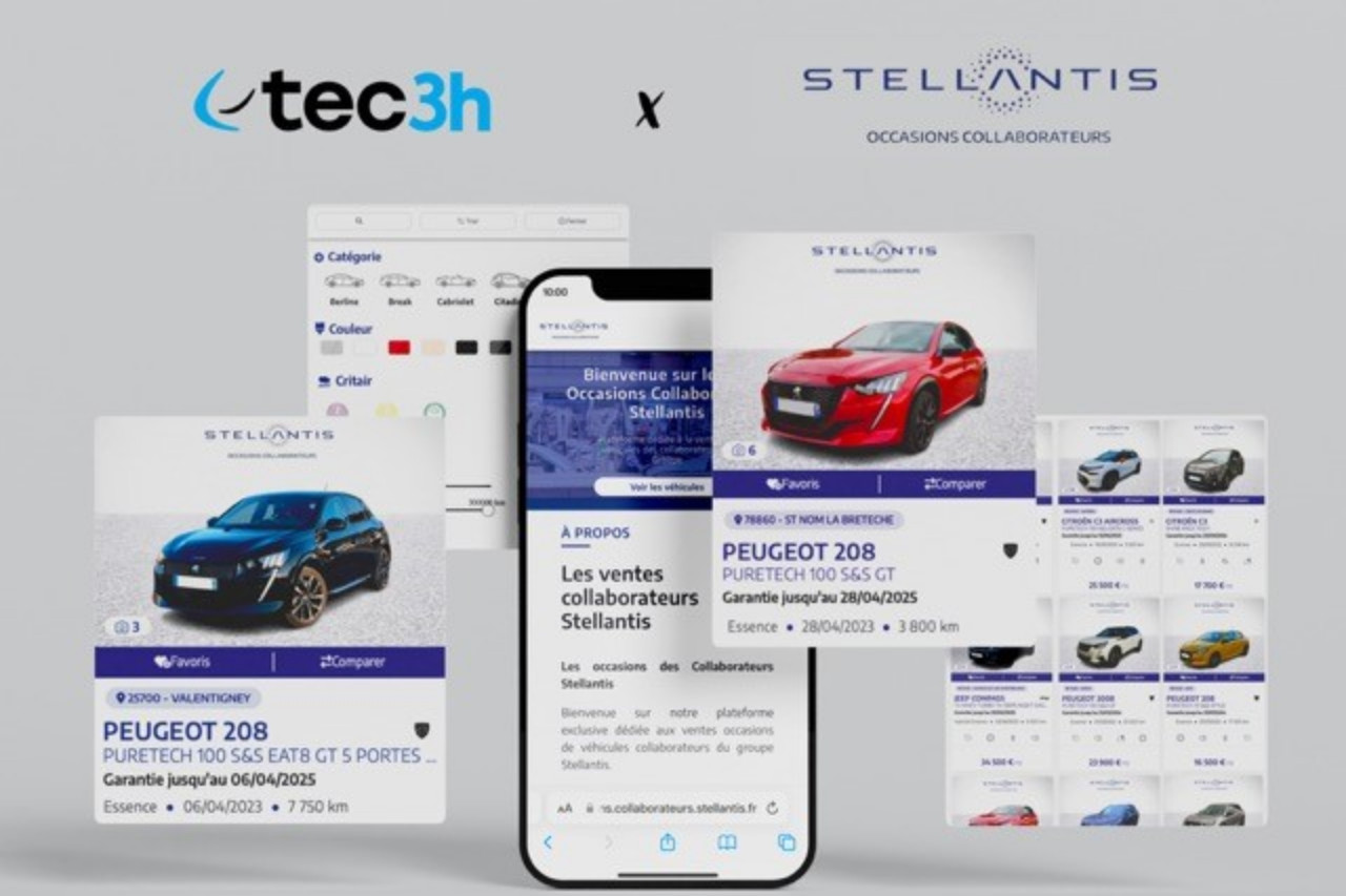 Tec3h sort un site pour Stellantis