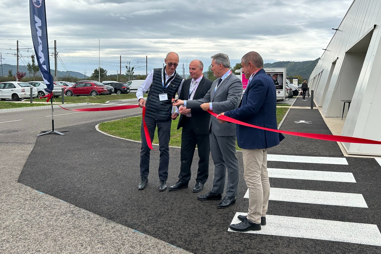 Inauguration de l'usine Aixam d'Andancette (26). ©Le Journal de l'Automobile